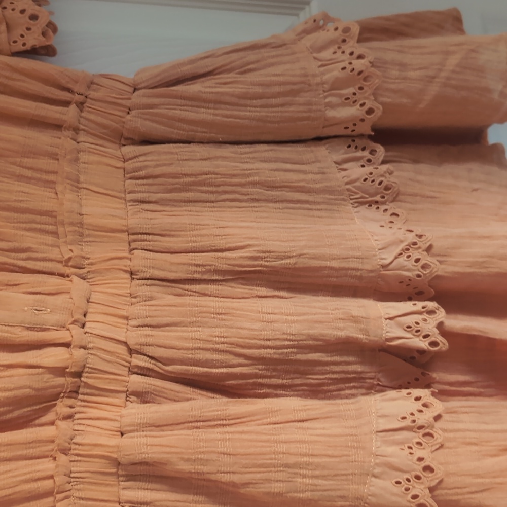 Pumpkin Spice Ruffle Dress - Picture 4 of 5